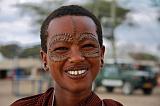 TANZANIA - Woman with tribal facial scarring - 2